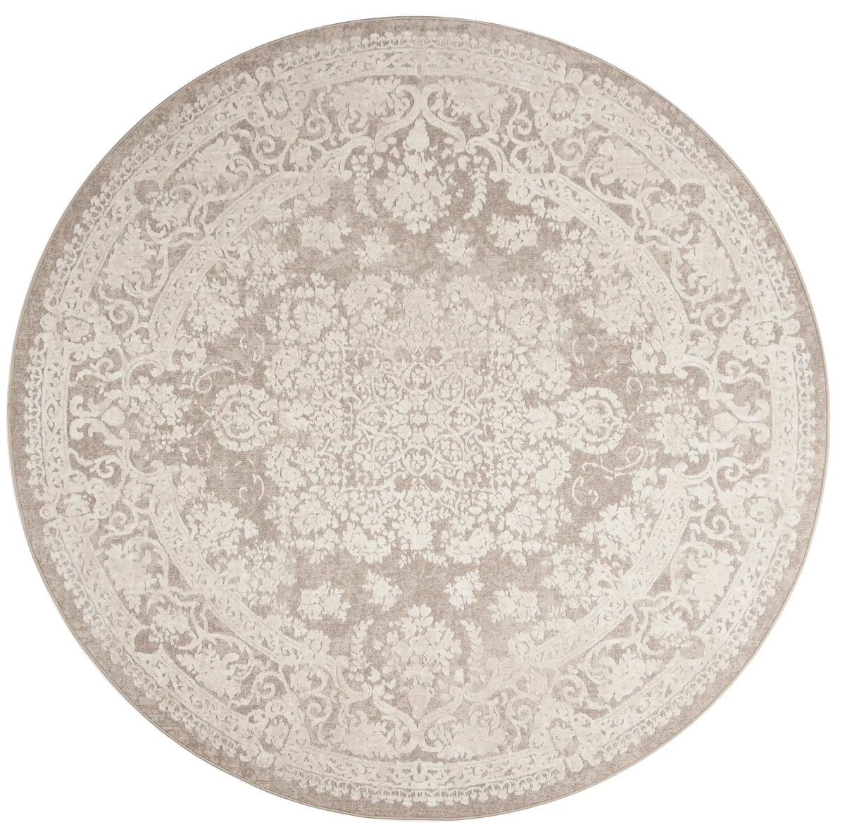 Safavieh Reflection 10'-0" x 10'-0" Rug in Beige / Cream