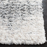 Safavieh Berber Shag 4'-5" x 6'-5" Rug in Charcoal / Grey