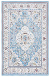 Safavieh Tucson 4'-0" x 6'-0" Rug in Turquoise / Beige