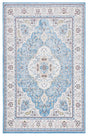 Safavieh Tucson 4'-0" x 6'-0" Rug in Turquoise / Beige