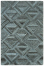 Safavieh Abstract 4'-0" x 6'-0" Rug in Blue / Black