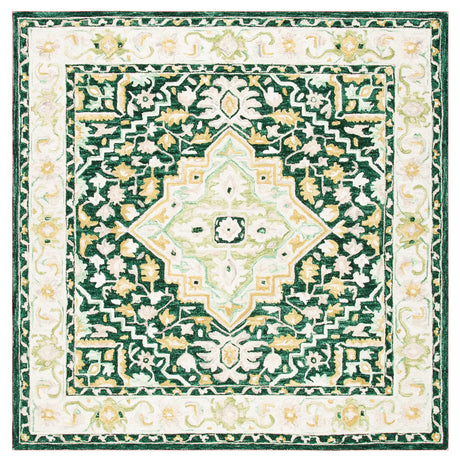 Safavieh Aspen 7'-0" x 7'-0" Rug in Green / Ivory