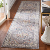 Safavieh Olympia 2'-3" x 9'-0" Rug in Dark Grey / Beige