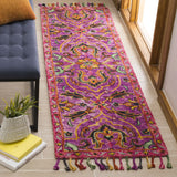 Safavieh Blossom 2'-3" x 8'-0" Rug in Purple / Multi
