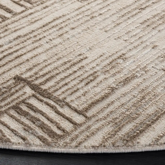 Safavieh Pearl 6'-7" x 6'-7" Rug in Ivory / Taupe
