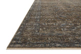 Loloi Heritage Her-14 Lagoon/Tobacco Rug - rug corner