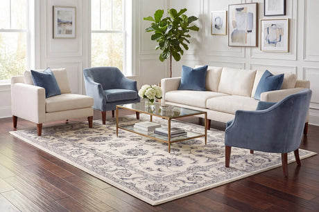 Dynamic Rugs Ancient Garden 57365 Cream Rugs - Room