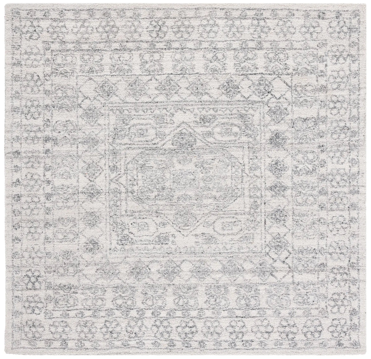 Safavieh Marquee 6'-0" x 6'-0" Rug in Ivory / Grey