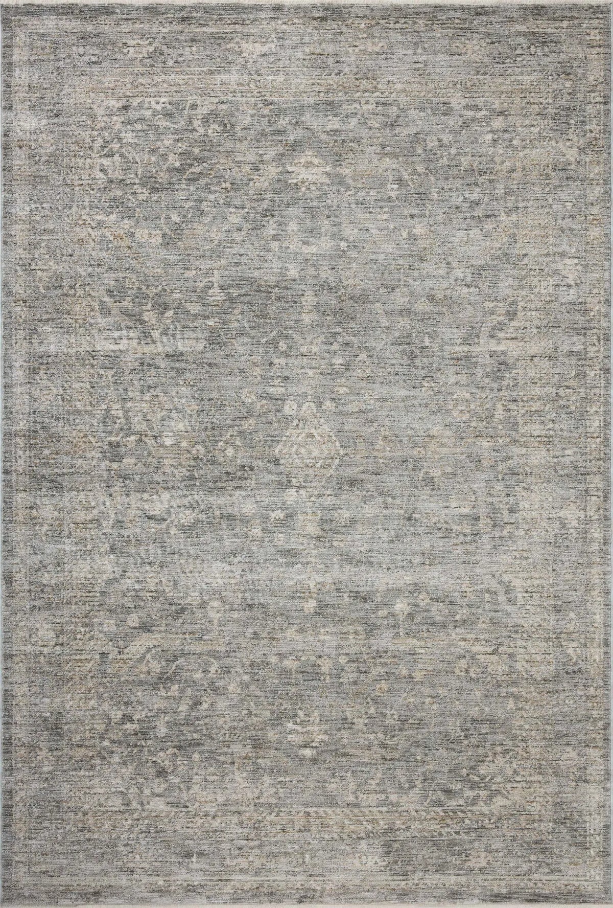 Loloi Tabitha Tai-02 Stone/Natural Rug - main flat