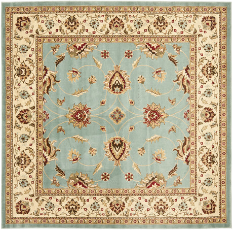 Safavieh Lyndhurst 6'-7" x 6'-7" Rug in Blue / Ivory