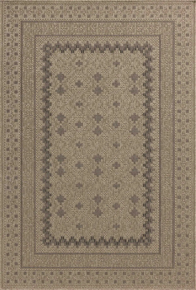 Chris Loves Julia x Loloi Providence PRC-06 Charcoal / Dove Rug - main flat