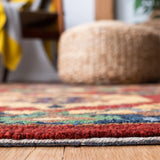 Safavieh Heritage 4'-0" x 6'-0" Rug in Red / Gold