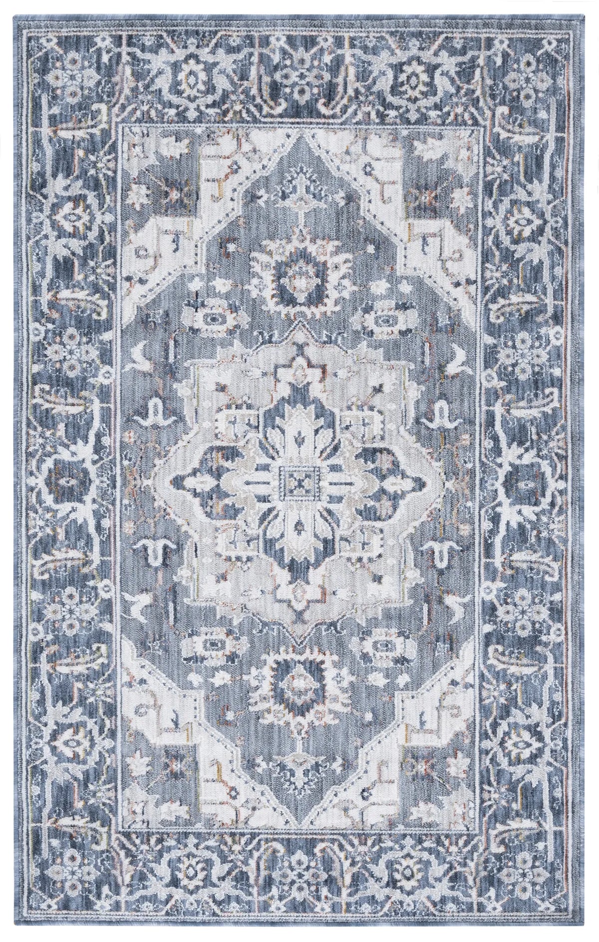 Safavieh Sutton 2'-6" x 4'-0" Rug in Grey / Navy