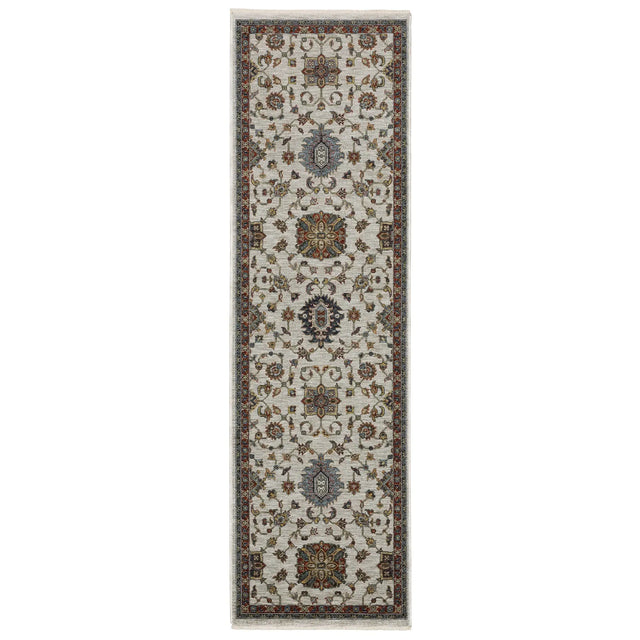 Oriental Weavers Sphinx Aberdeen 751W1 Ivory/ Multi Rugs - runner