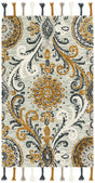 Safavieh Suzani 3'-0" x 5'-0" Rug in Light Green / Ivory