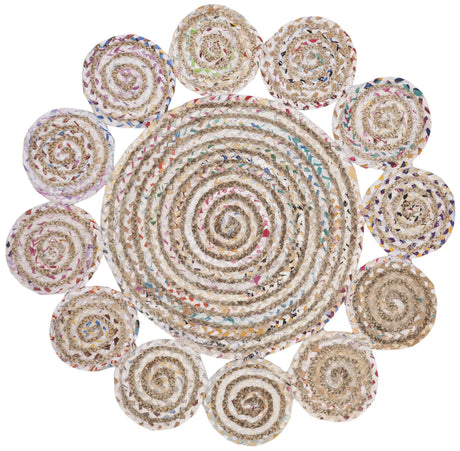 Safavieh Cape Cod 3'-0" x 3'-0" Rug in Ivory / Multi