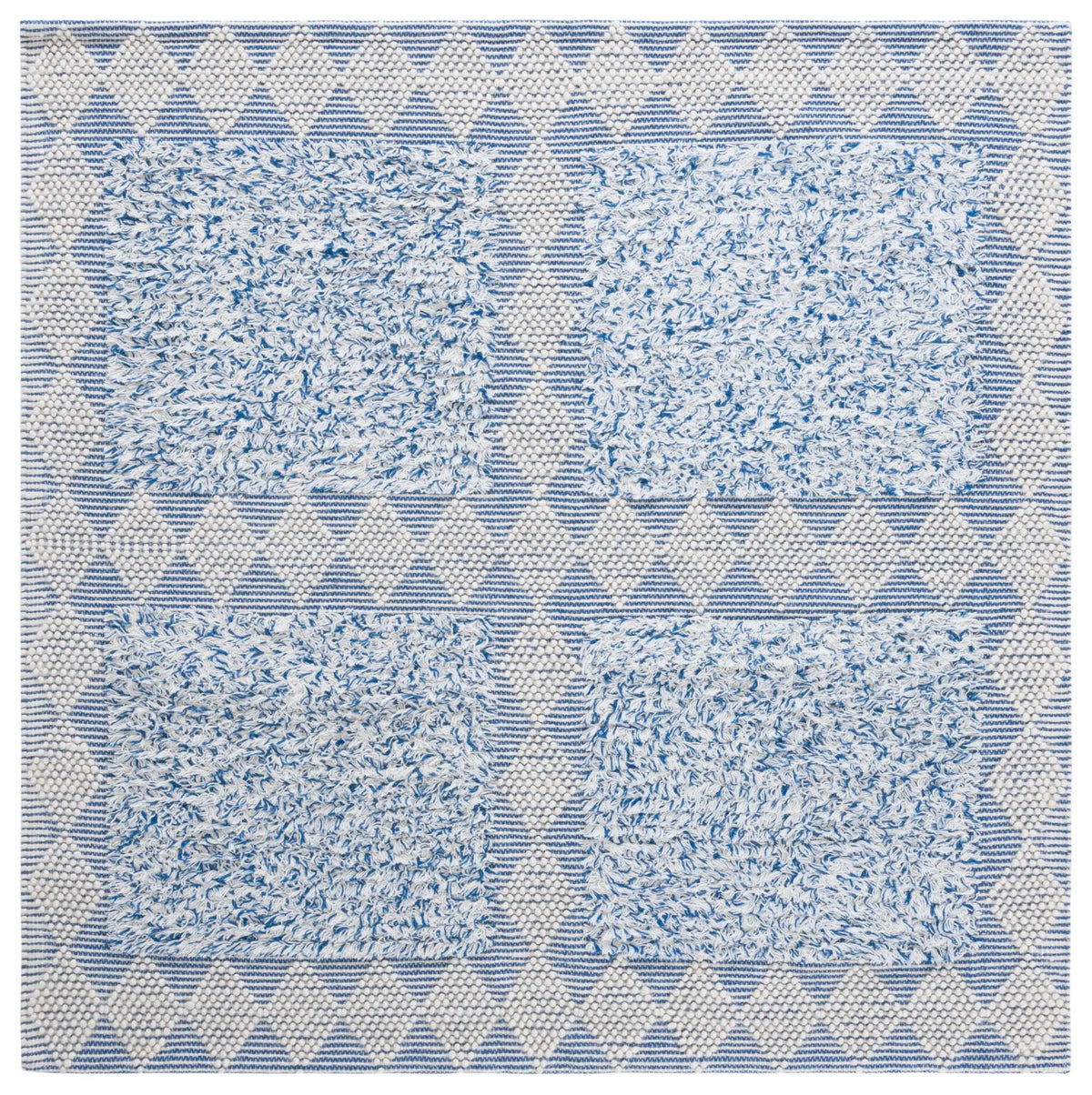 Safavieh Natura 6'-0" x 6'-0" Rug in Blue / Ivory