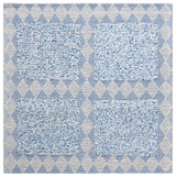 Safavieh Natura 6'-0" x 6'-0" Rug in Blue / Ivory