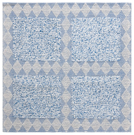 Safavieh Natura 6'-0" x 6'-0" Rug in Blue / Ivory