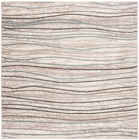 Safavieh Amsterdam 6'-7" x 6'-7" Rug in Cream / Beige