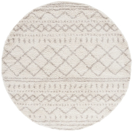 Safavieh Arizona Shag 10'-0" x 10'-0" Rug in Ivory / Beige