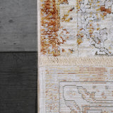 Dynamic Rugs Skyler 6711 Grey/Copper Rug - Corner
