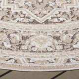 Safavieh Cabana 6'-7" x 6'-7" Rug in Beige / Ivory