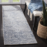 Safavieh Abstract 2'-3" x 10'-0" Rug in Blue / Ivory
