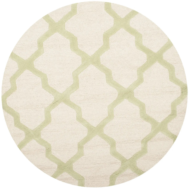 Safavieh Cambridge 4'-0" x 4'-0" Rug in Ivory / Light Green