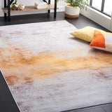 Safavieh Tacoma 4'-0" x 6'-0" Rug in Grey / Rust