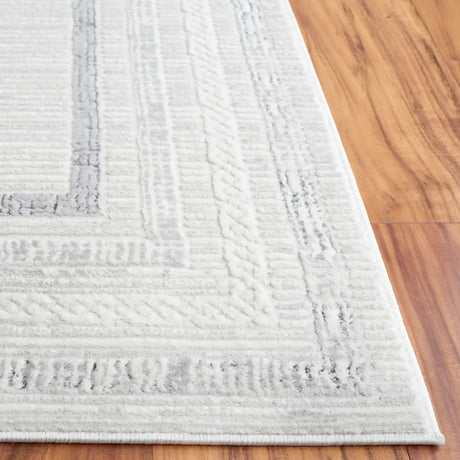Safavieh Hanna 4'-0" x 6'-0" Rug in Ivory / Grey