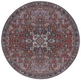 Safavieh Tucson 6'-0" x 6'-0" Rug in Red / Blue