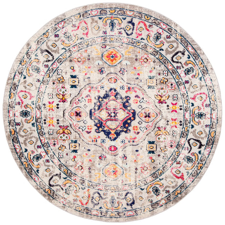Safavieh Madison 5'-0" x 5'-0" Rug in Grey / Blue