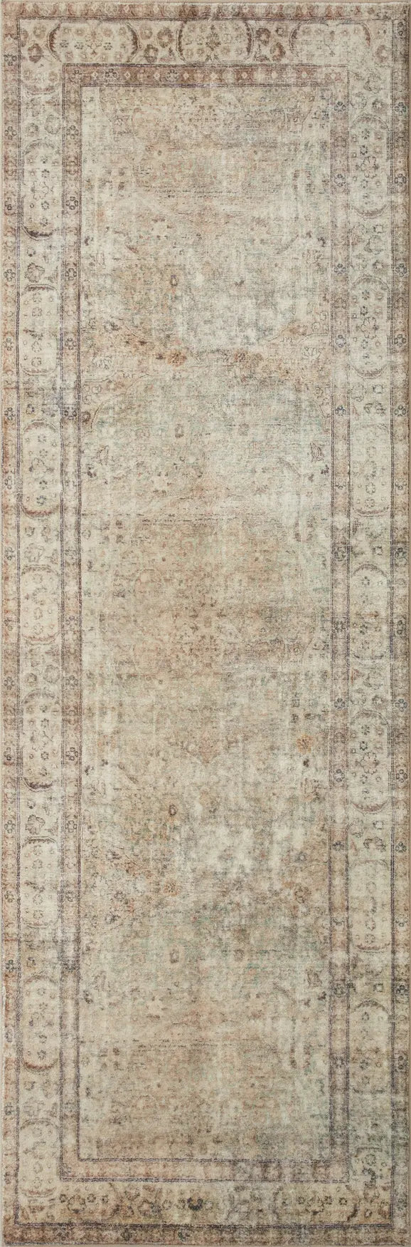 Loloi Margot Mat-01 Antique/Sage Rugs - runner flat