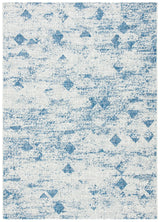 Safavieh Courtyard 4'-5" x 6'-5" Rug in Grey / Navy