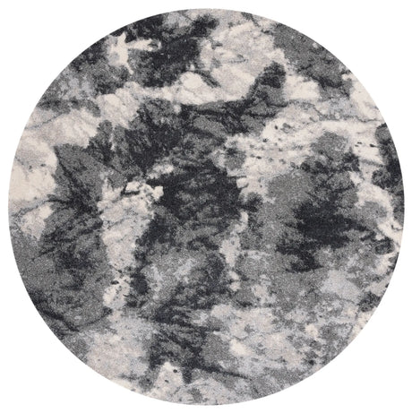 Safavieh Retro 6'-0" x 6'-0" Rug in Cream / Grey