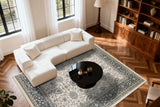 Dynamic Rugs Yazd 2803 Ivory/Grey Rug - Room