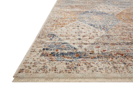 Loloi Sorrento Sor-02 Ivory/Multi Rug - rug corner