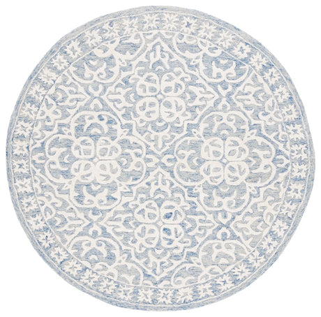 Safavieh Metro 6'-0" x 6'-0" Rug in Blue / Ivory