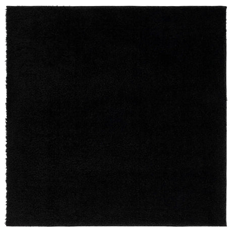Safavieh Lindsay Shag 6'-7" x 6'-7" Rug in Black