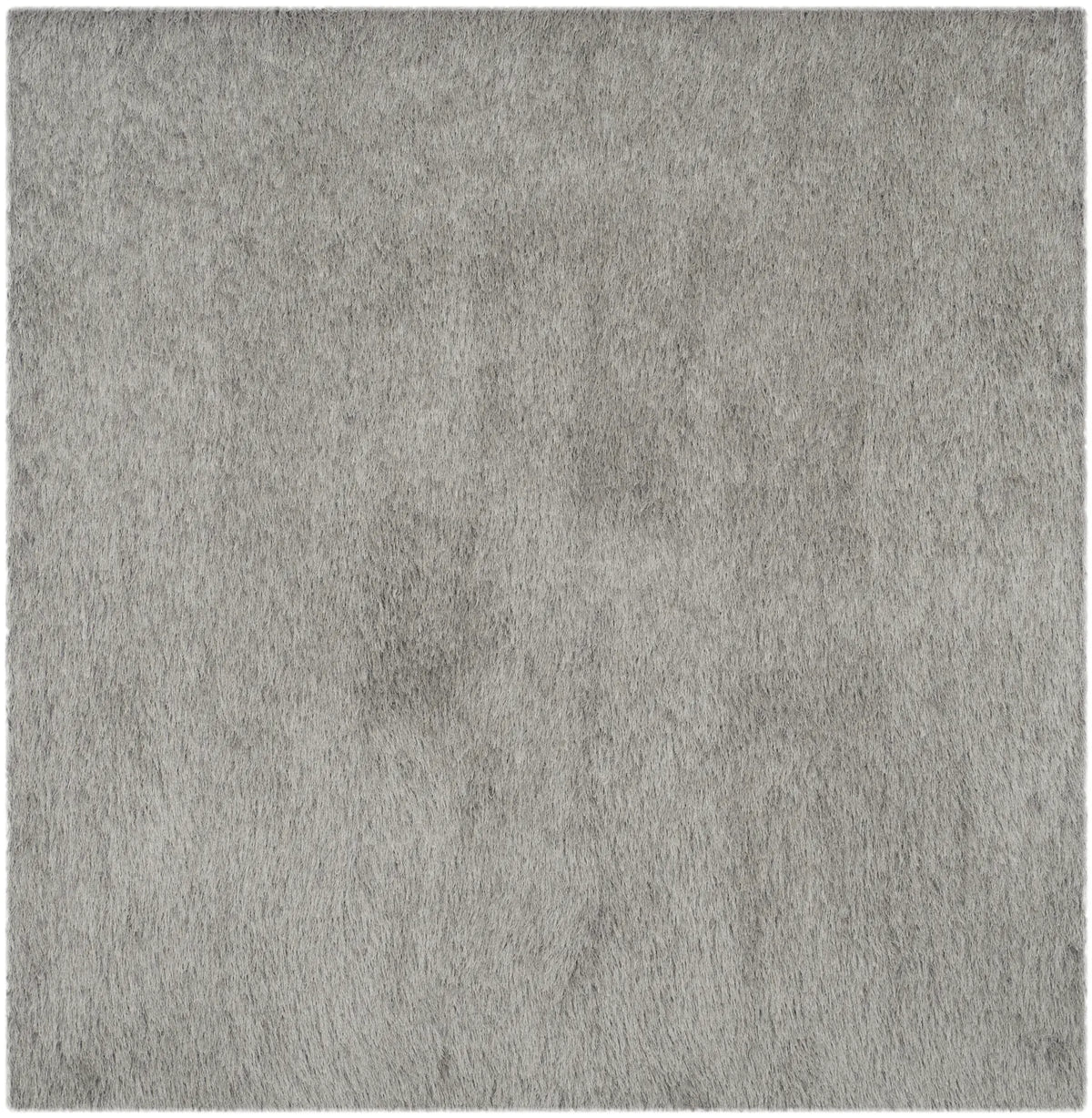Safavieh Shag 6'-0" x 6'-0" Rug in Silver