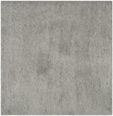 Safavieh Shag 6'-0" x 6'-0" Rug in Silver