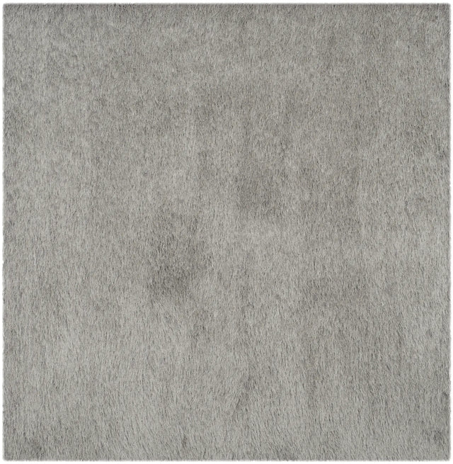 Safavieh Shag 6'-0" x 6'-0" Rug in Silver