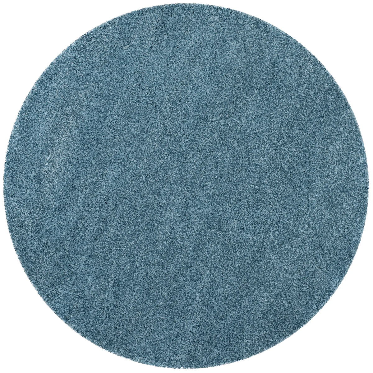 Safavieh Shag 4'-0" x 4'-0" Rug in Turquoise