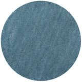Safavieh Shag 4'-0" x 4'-0" Rug in Turquoise