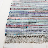 Safavieh Rag Rug 4'-0" x 6'-0" Rug in Purple / Blue