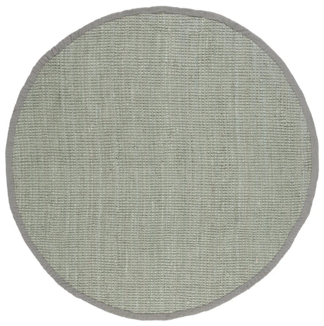 Safavieh Natural Fiber 5'-0" x 5'-0" Rug in Green / Grey