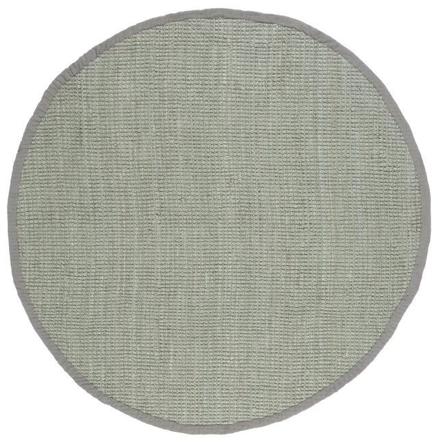 Safavieh Natural Fiber 5'-0" x 5'-0" Rug in Green / Grey
