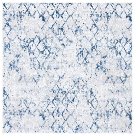 Safavieh Amelia 700 6'-7" x 6'-7" Rug in Grey / Navy