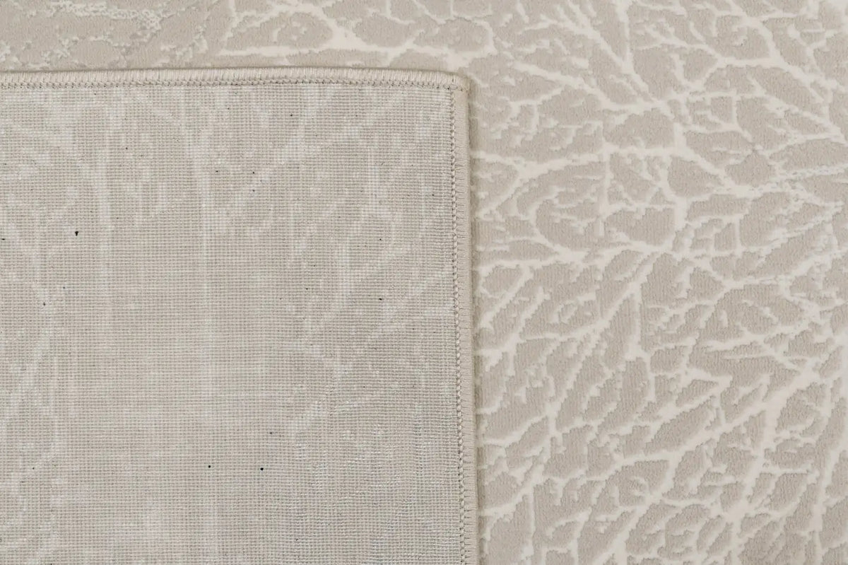 Dynamic Rugs Atlas 2584 Power Loomed Modern Beige/Grey Rug - Corner